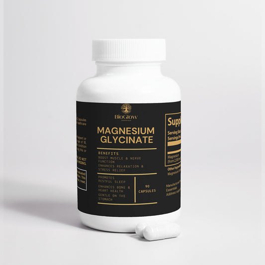 Premium Magnesium Glycinate | Enhanced Absorption | Sleep Support