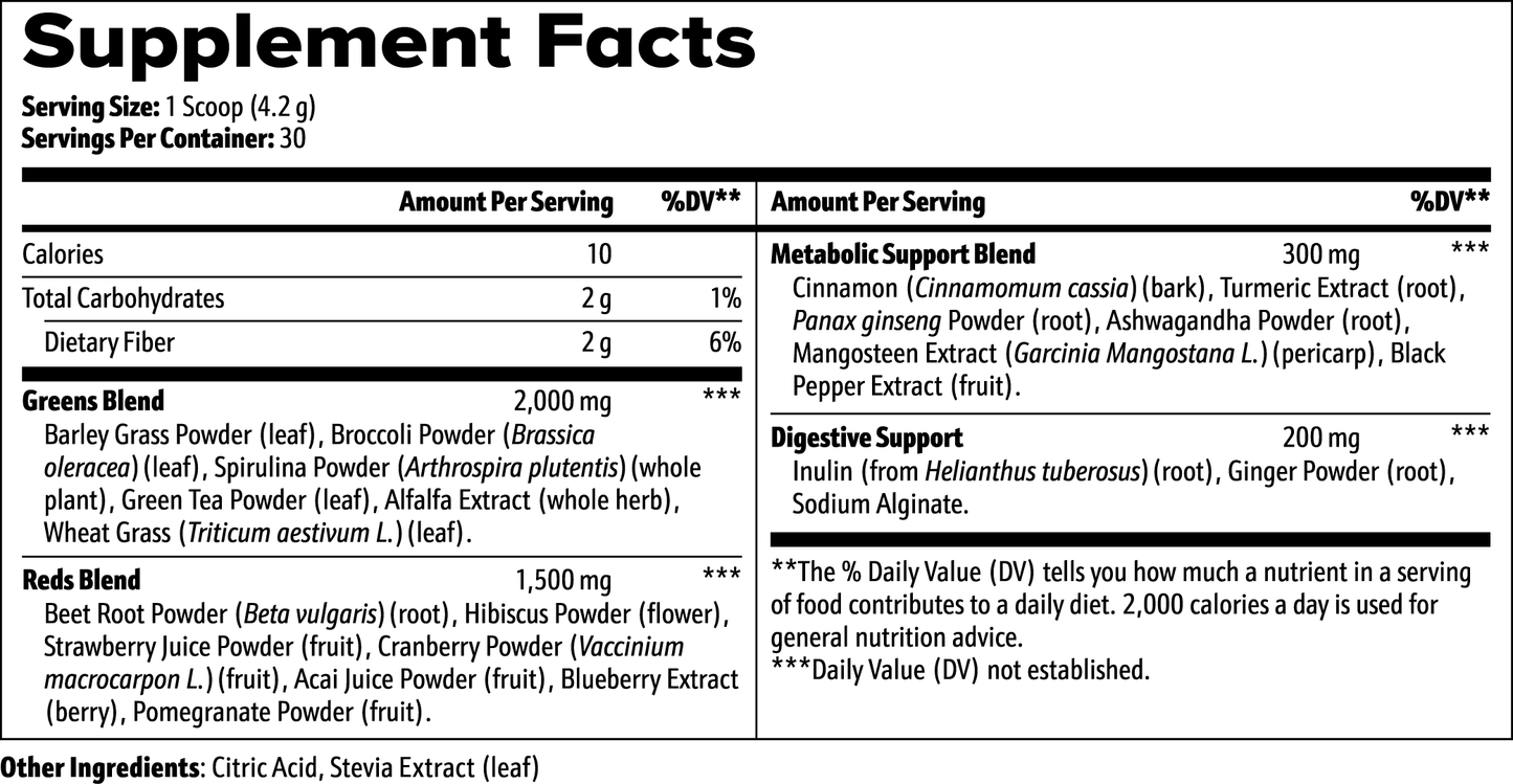 Complete Greens Superfood | 20+ Superfoods | Plant-Based Nutrition